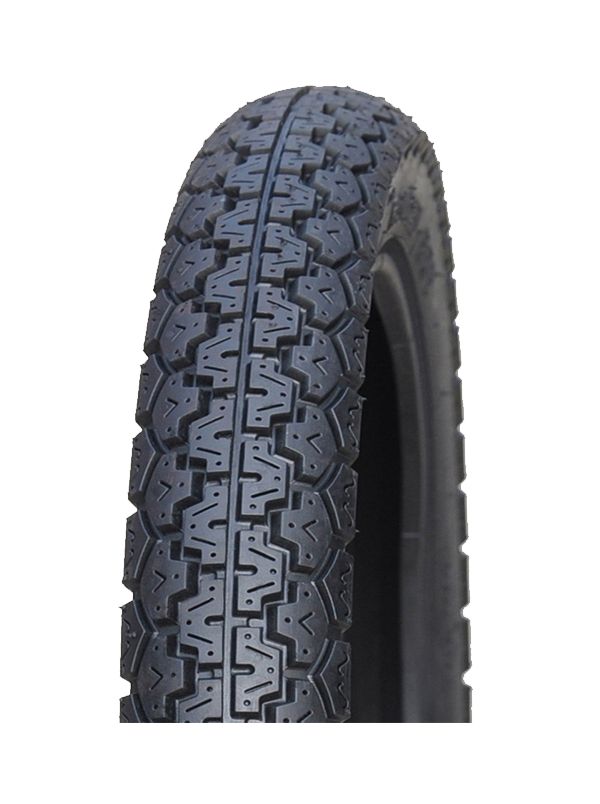 Close-up view of an Accelon EV tyre featuring a deep, patterned tread designed for superior grip and durability.